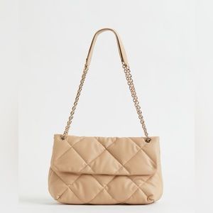 NWOT quilted shoulder bag